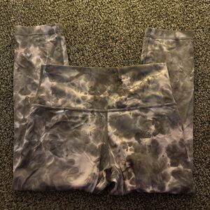 Lululemon Athletica Marble Gray Leggings